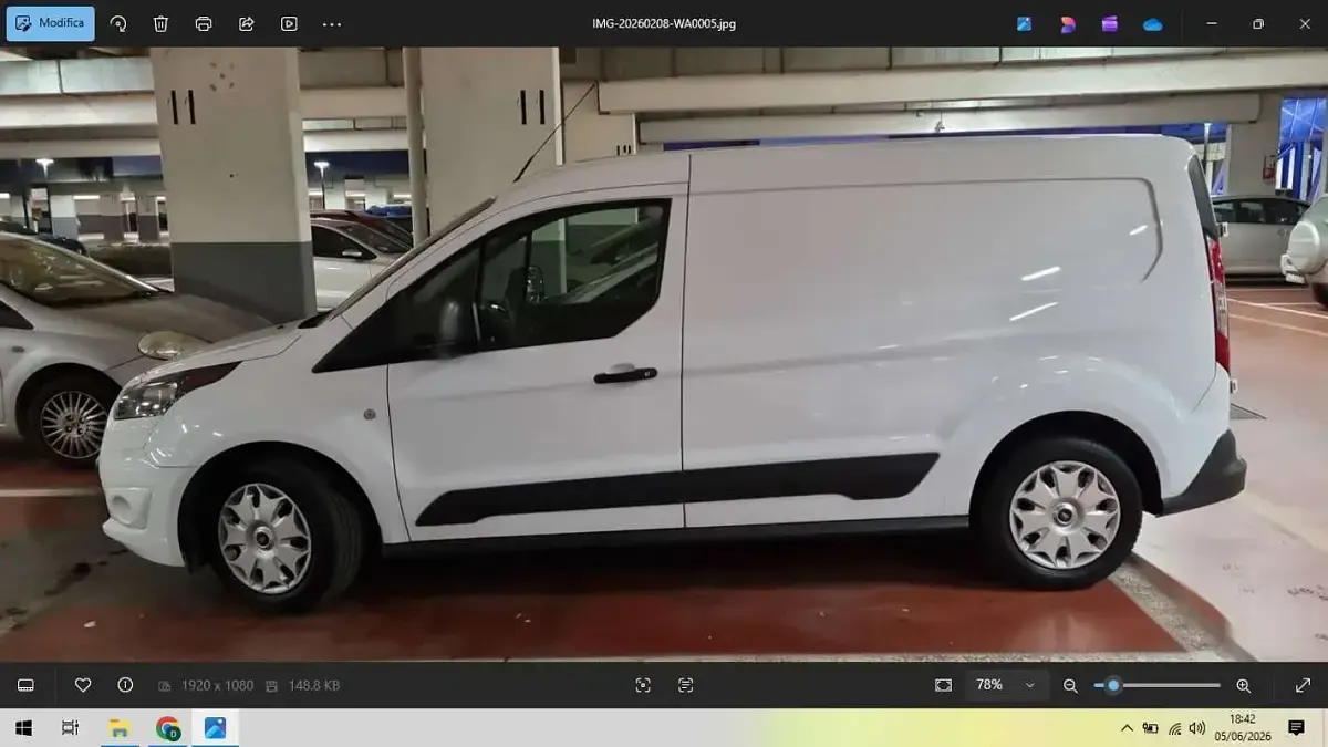 Usata Ford Transit 120 CV (88 kW) 2016 Bianco Furgone