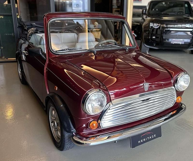 Usata Austin Mini 41 CV (30 kW) 1991 Rosso Cabrio