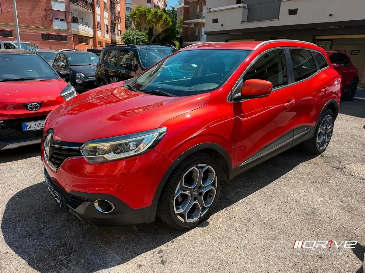 Usata Renault Kadjar Intens 110 CV (80 kW) 2016 Rosso SUV
