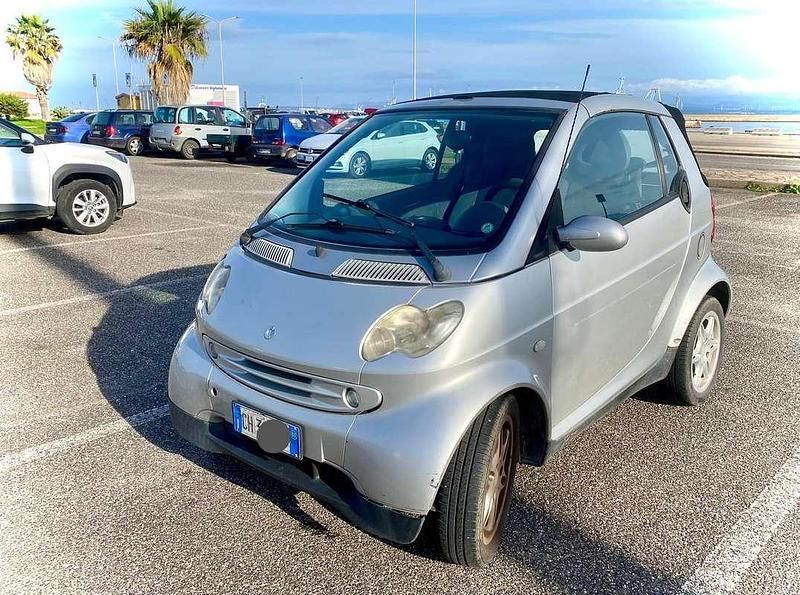 Argento Usata 2003 Smart ForTwo Cabrio Passion Cabrio | 2000 € (Ottimo prezzo) - Immagine 1/4