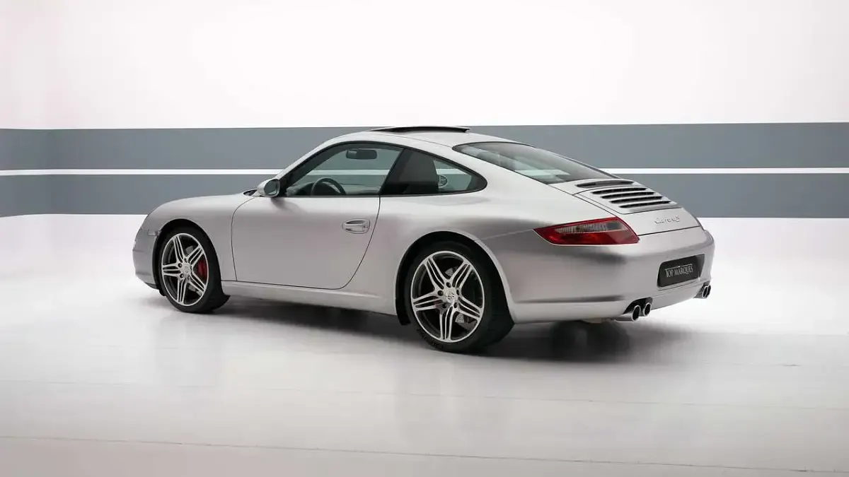 Usata Porsche 911 Carrera S 355 CV (261 kW) 2007 Argento metallizzato Coupé