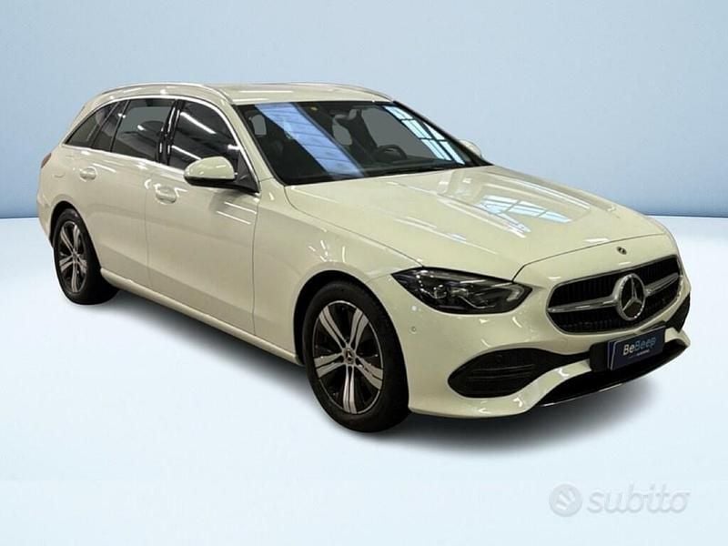 Usata Mercedes C200 Advanced 163 CV (119 kW) 2024 Bianco Station wagon