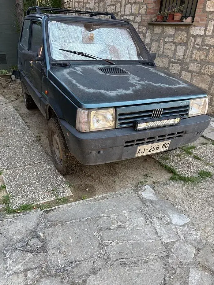 Usata Fiat Panda 4x4 Club 54 CV (39 kW) 1996 Verde Utilitaria