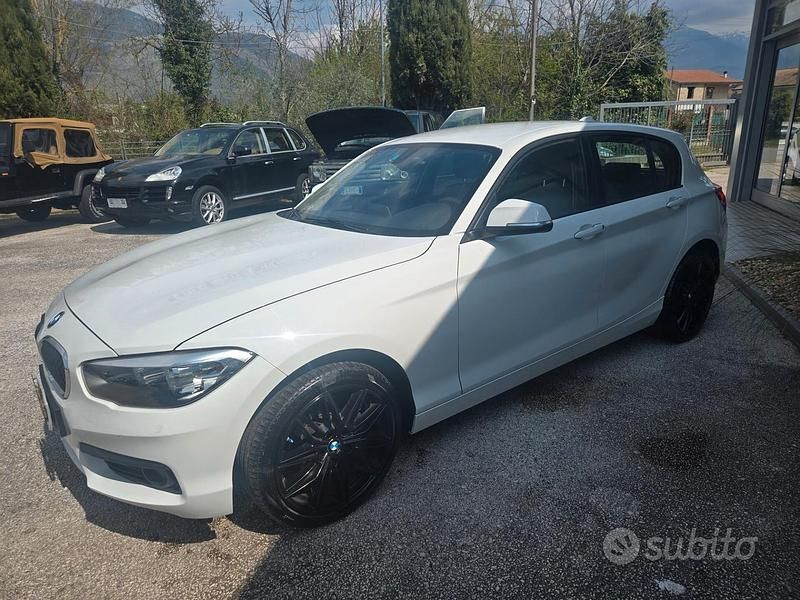 Usata BMW 116 116 CV (85 kW) 2019 Bianco Utilitaria