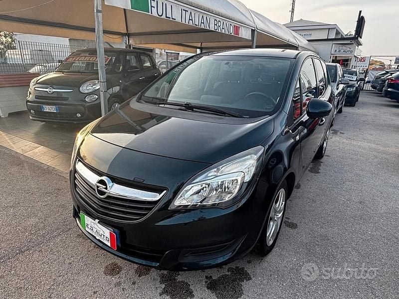 Usata Opel Meriva 100 CV (73 kW) 2015 Verde Monovolume