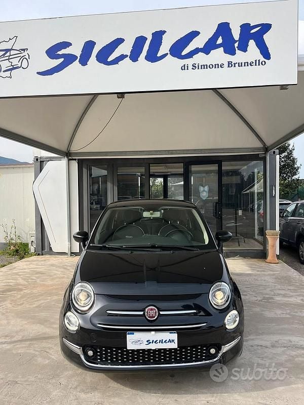 Usata Fiat 500 Lounge 69 CV (50 kW) 2016 Nero Berlina