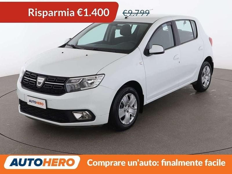 Usata Dacia Sandero Comfort 75 CV (55 kW) 2019 Bianco Utilitaria