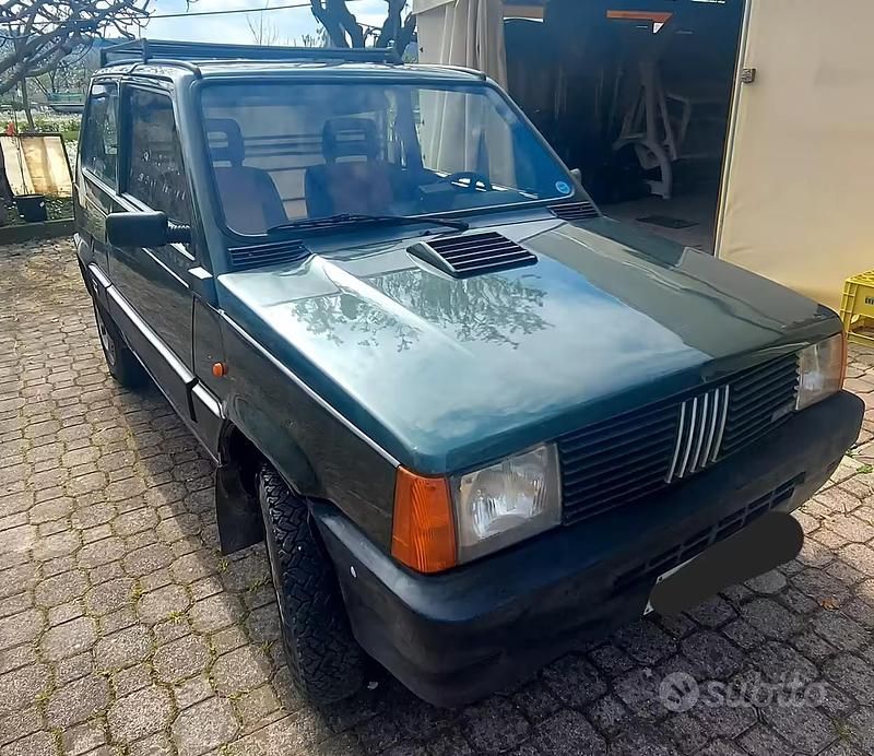Usata Fiat Panda 4x4 1989 Verde Utilitaria