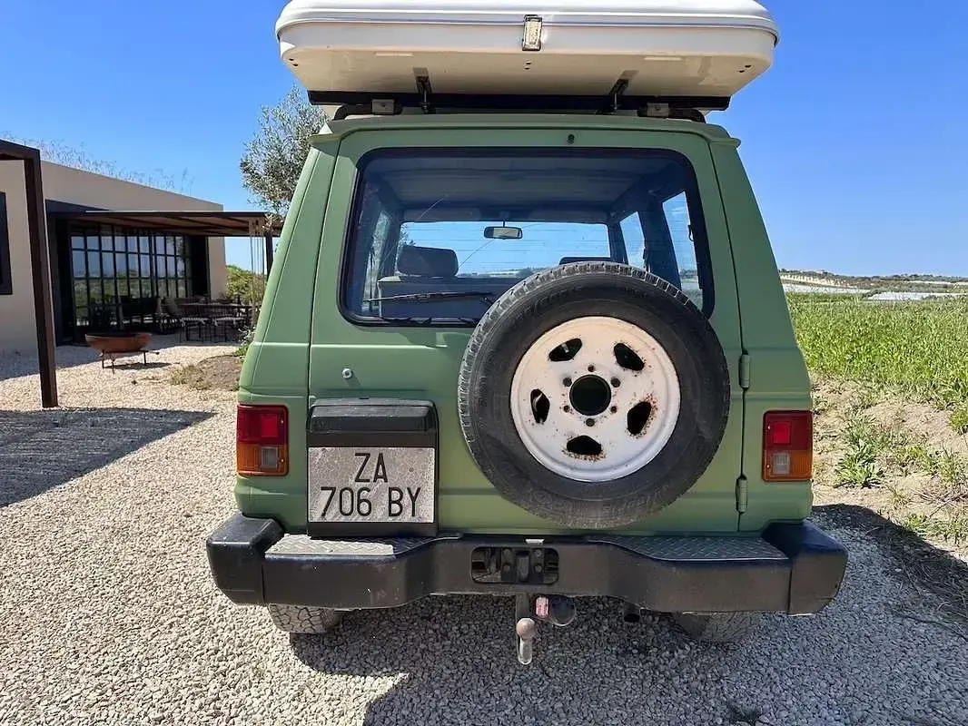 Usata Mitsubishi Pajero Top 84 CV (61 kW) 1988 Verde SUV