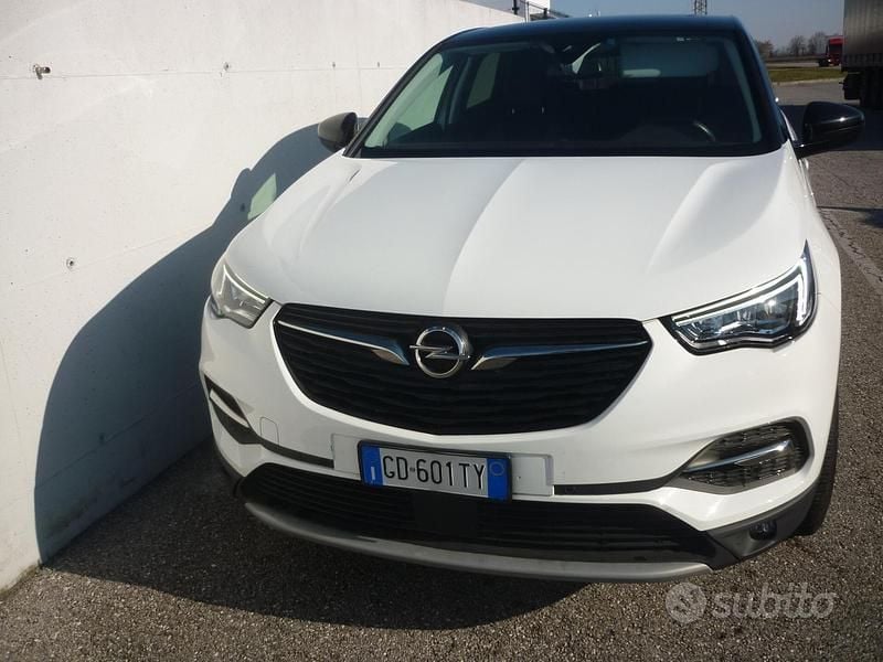Usata Opel Grandland X S 131 CV (96 kW) 2021 Bianco SUV