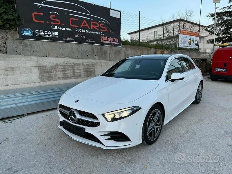 Usata Mercedes A180 Premium 116 CV (85 kW) 2022 Bianco Berlina