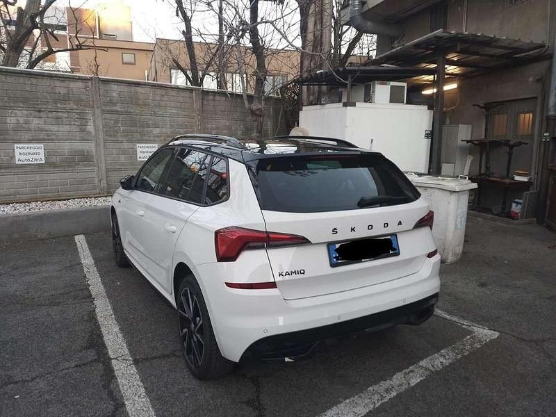 Usata Skoda Kamiq Monte Carlo 110 CV (80 kW) 2023 Bianco SUV
