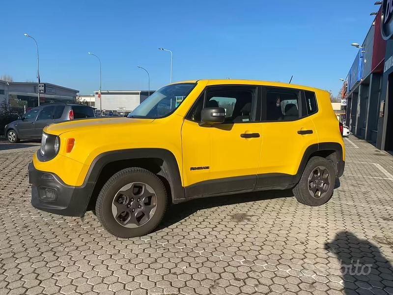 Usata Jeep Renegade 140 CV (102 kW) 2016 Giallo SUV