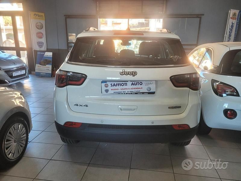 Usata Jeep Compass Longitude 140 CV (102 kW) 2018 Bianco SUV