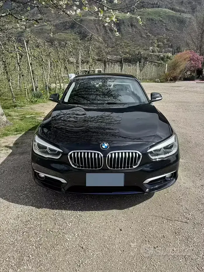 Usata BMW 118 150 CV (110 kW) 2017 Nero Berlina