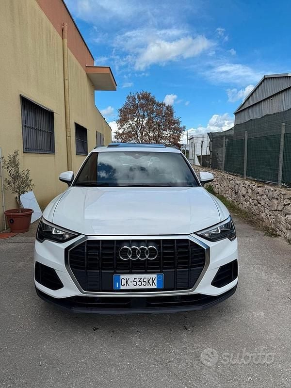 Usata Audi Q3 Advanced 150 CV (110 kW) 2020 Bianco SUV