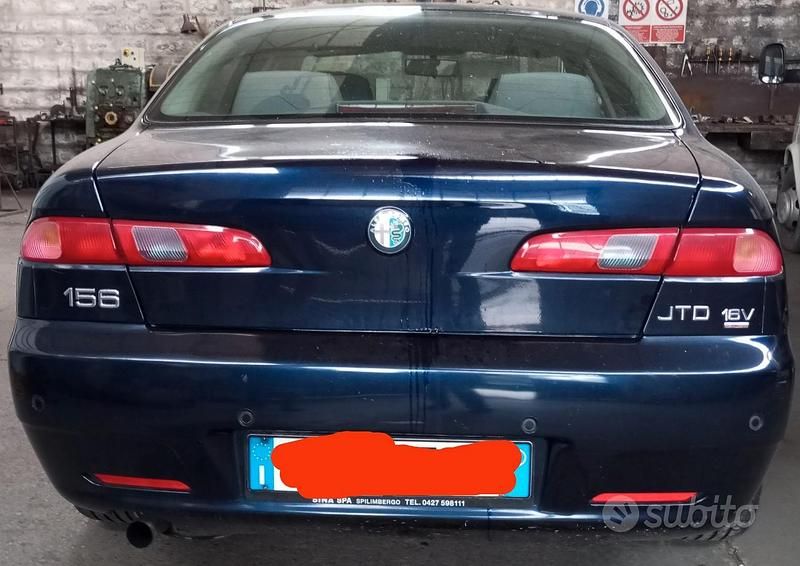 Usata Alfa Romeo 156 2005 Blu Berlina