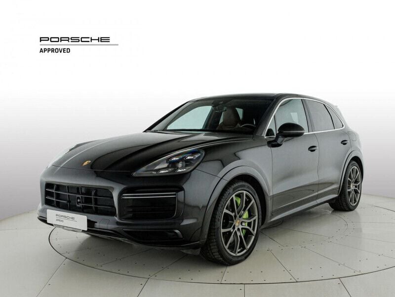 Nero Usata 2021 Porsche Cayenne Turbo S SUV | 105.000 € - Immagine 1/4