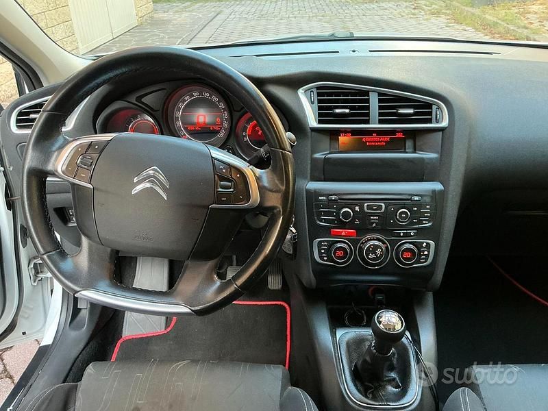 Usata Citroën C4 Seduction 120 CV (88 kW) 2013 Bianco Berlina
