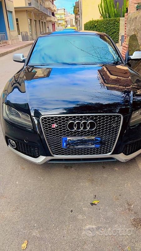 Usata Audi A5 160 CV (117 kW) 2010 Nero Coupé
