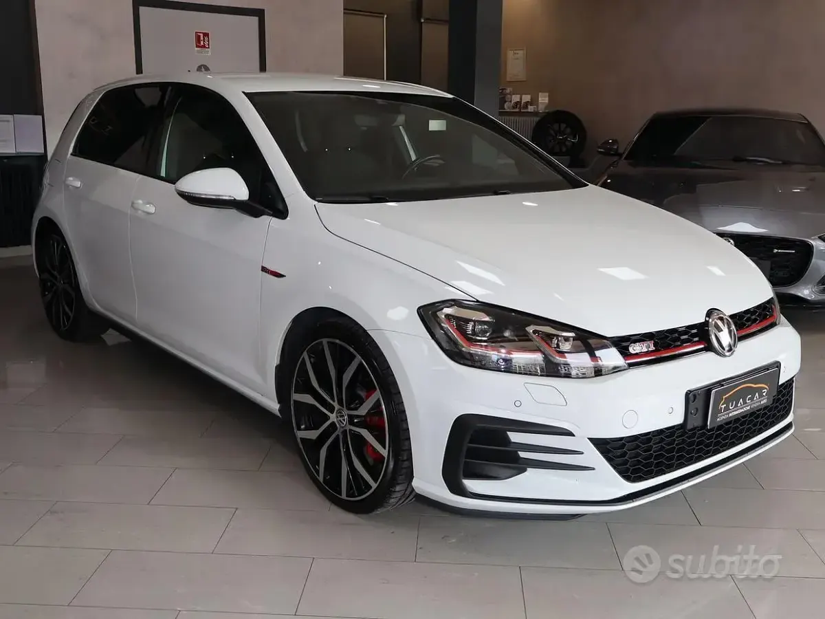 Usata VW Golf VII Highline 245 CV (180 kW) 2019 Bianco Berlina