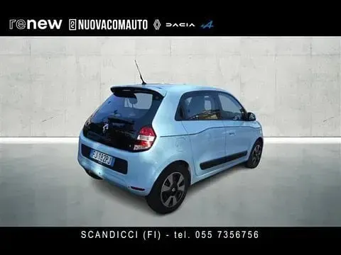 Usata Renault Twingo SE 69 CV (50 kW) 2017 Azzurro Utilitaria