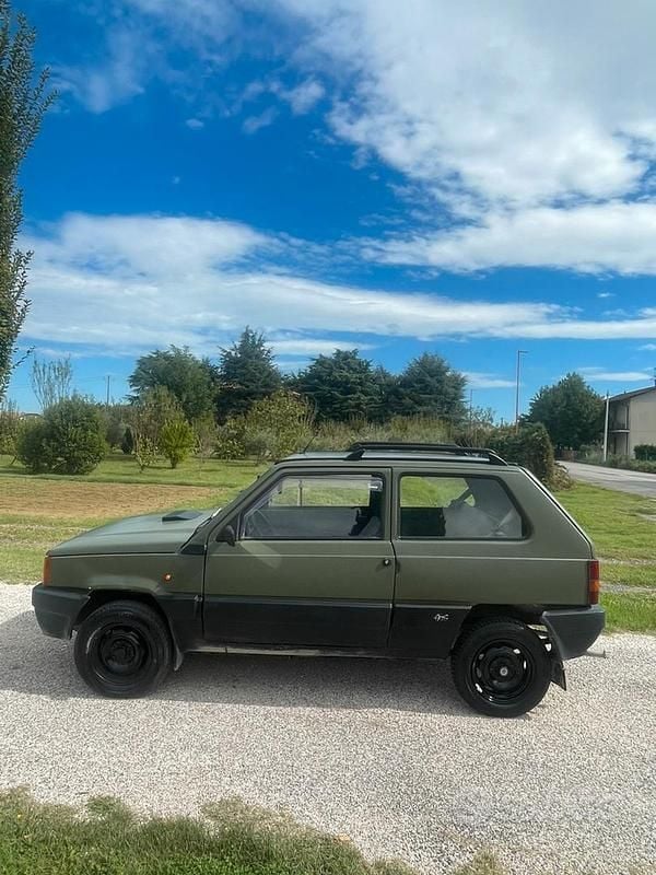 Usata Fiat Panda 4x4 1985 Verde Utilitaria