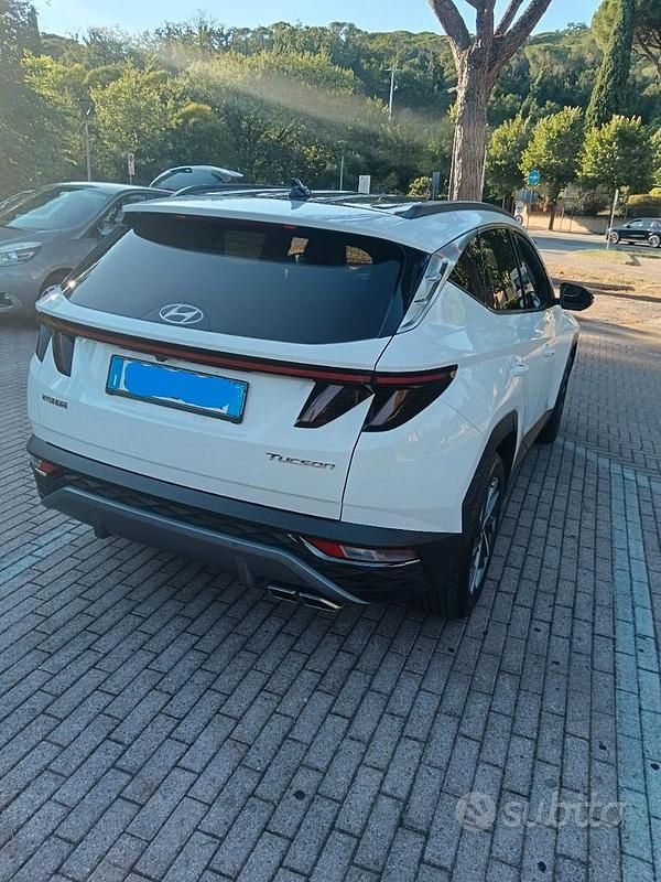 Usata Hyundai Tucson 116 CV (85 kW) 2021 Bianco SUV