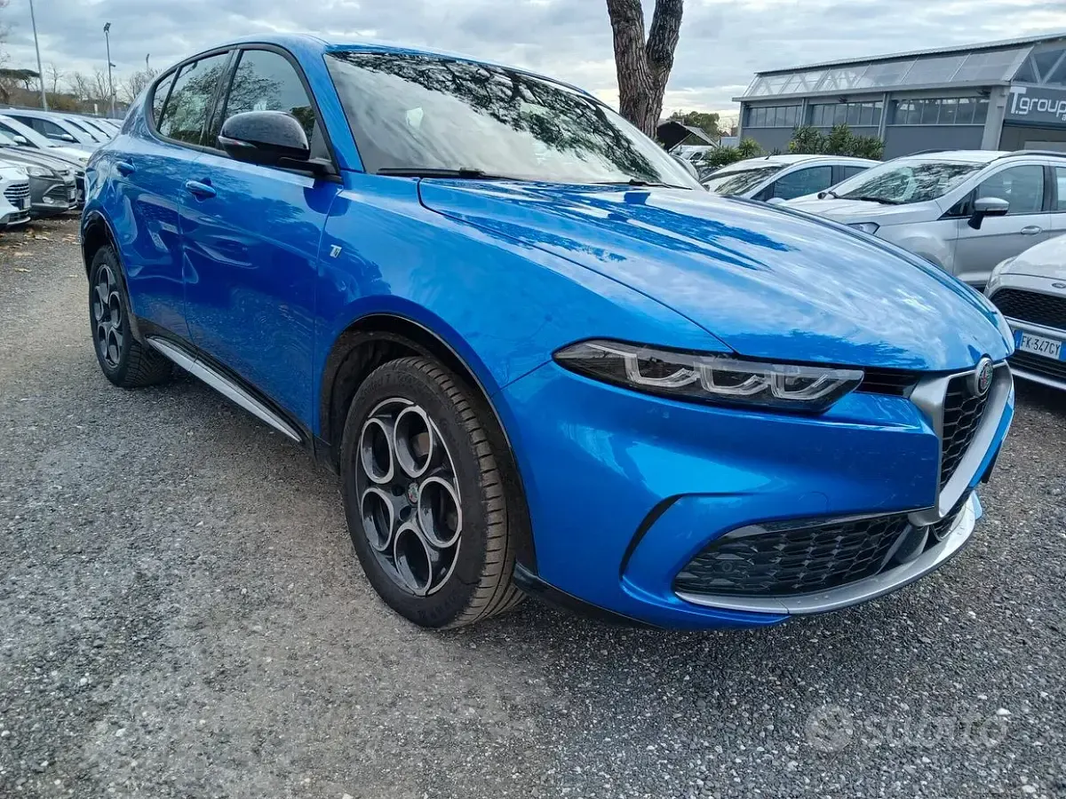 Usata Alfa Romeo Tonale Veloce 131 CV (96 kW) 2024 Blu SUV