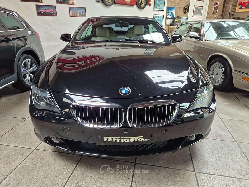 Usata BMW 645 Cabriolet 333 CV (244 kW) 2005 Nero Cabrio