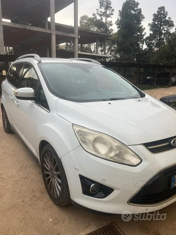 Usata Ford C-MAX 105 CV (77 kW) 2013 Bianco Monovolume