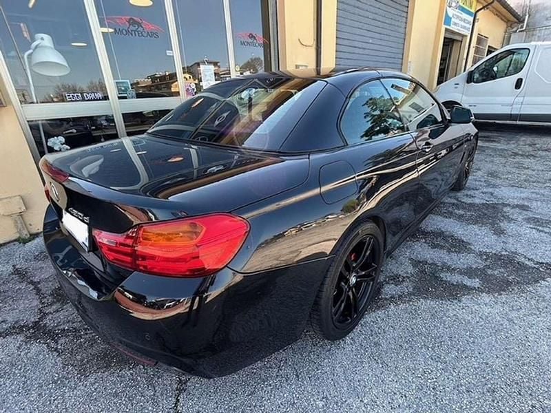 Usata BMW 420 M Sport 184 CV (135 kW) 2014 Nero Cabrio