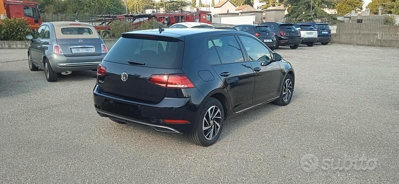 Usata VW Golf VII Executive 115 CV (84 kW) 2019 Nero Berlina
