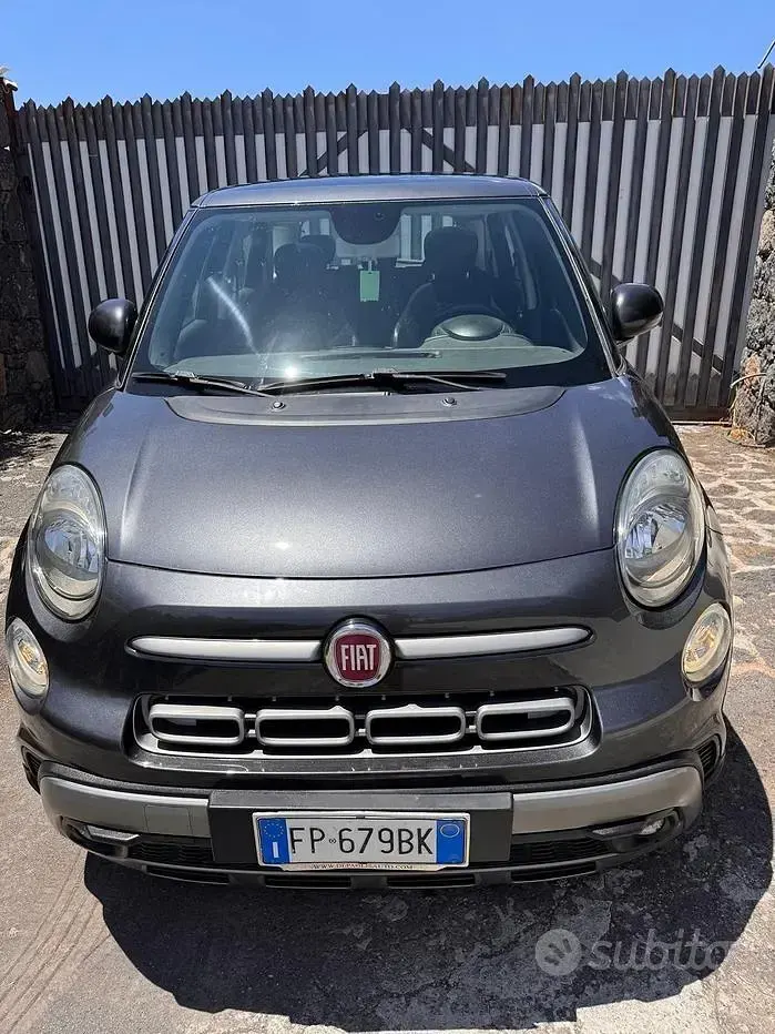 Usata Fiat 500L Cross 95 CV (69 kW) 2018 Grigio Monovolume