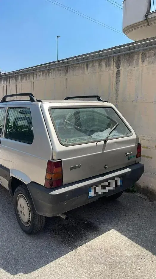 Usata Fiat Panda 39 CV (28 kW) 1999 Grigio Utilitaria