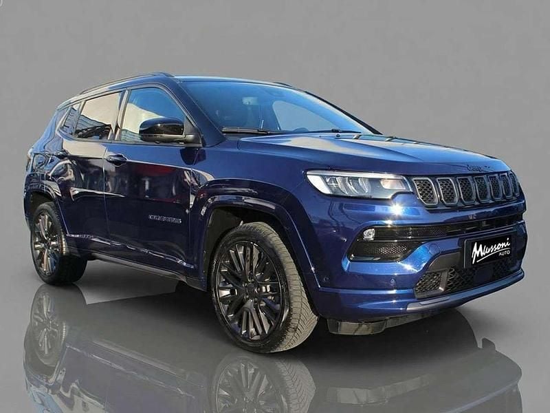 Blu met. Usata 2021 Jeep Compass SUV | 24.490 € (Cara) - Immagine 1/4