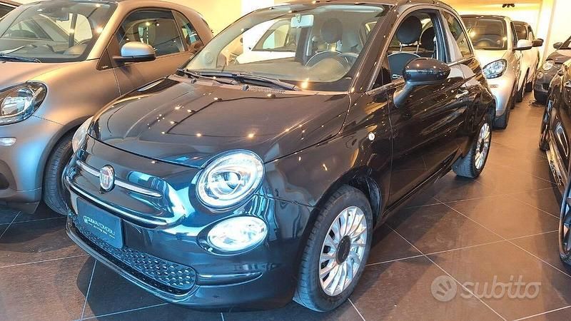 Nero Usata 2019 Fiat 500 Lounge Tre volumi | 10.850 € (Buon prezzo) - Immagine 1/4