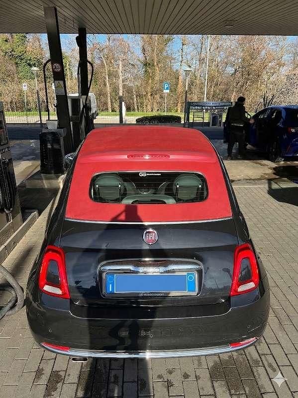 Usata Fiat 500C Lounge 69 CV (50 kW) 2017 Nero Cabrio