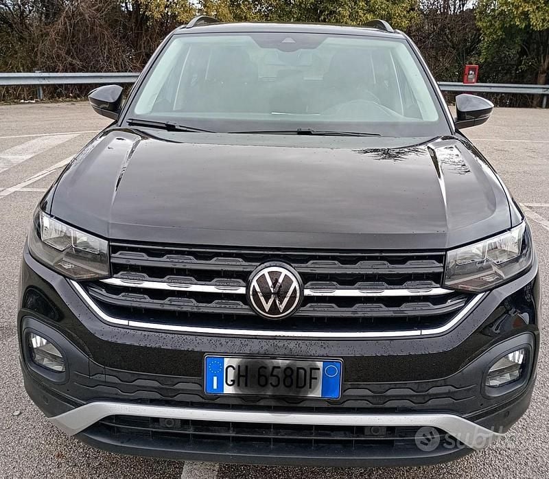 Nero Usata 2021 VW T-Cross Style SUV | 16.500 € (Buon prezzo) - Immagine 1/4