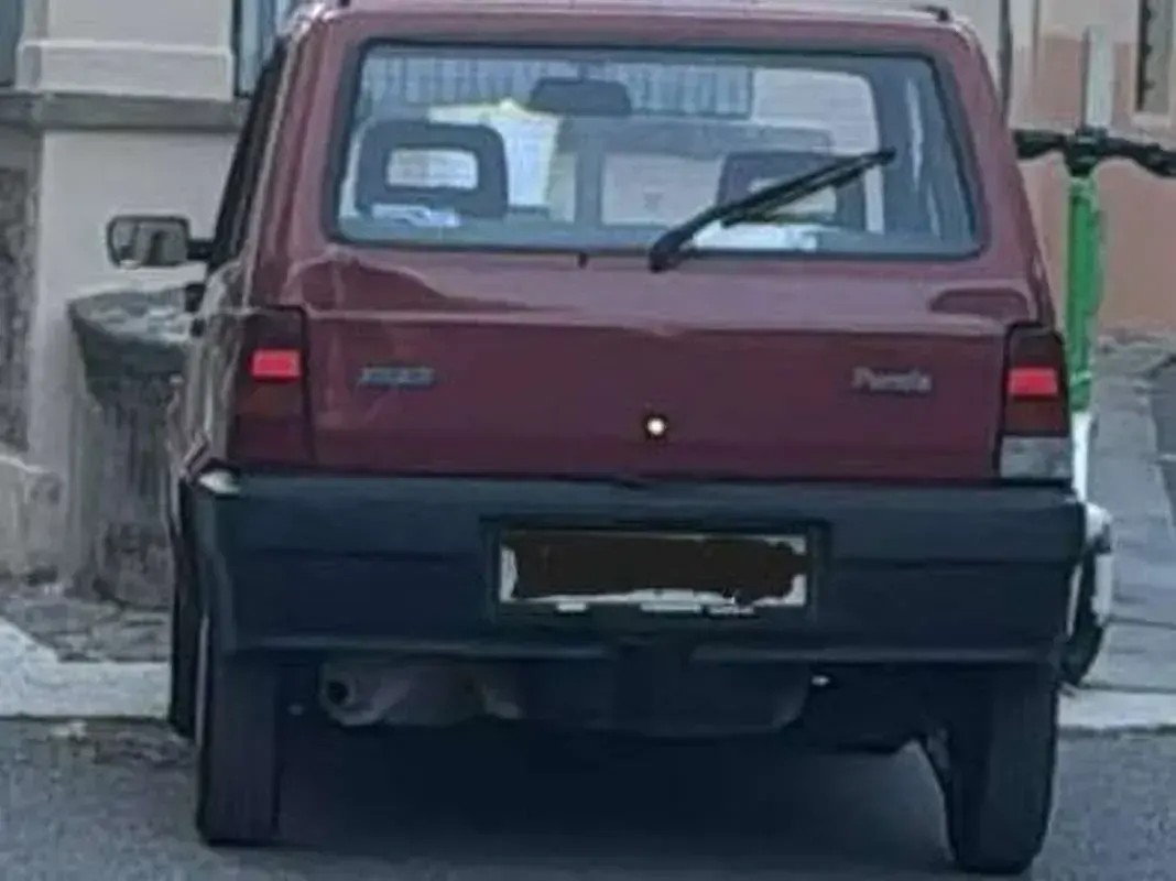 Usata Fiat Panda 39 CV (28 kW) 1997 Rosso Berlina