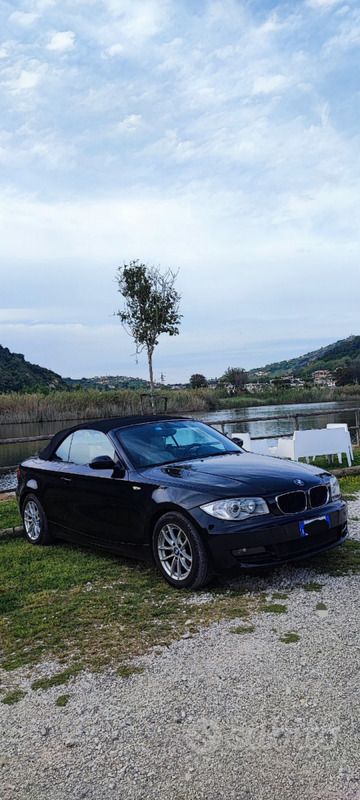 Usata BMW 120 Cabriolet 177 CV (130 kW) 2008 Nero Cabrio