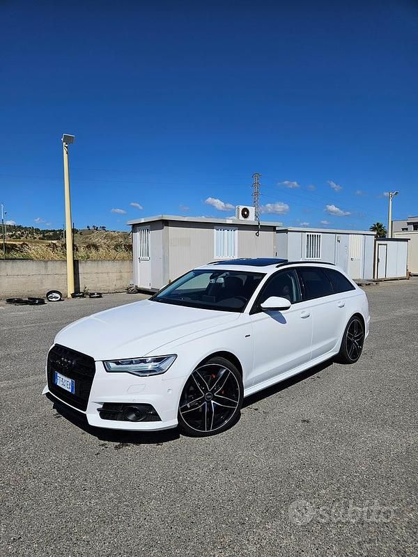 Usata Audi A6 S-Line 190 CV (139 kW) 2018 Bianco Station wagon