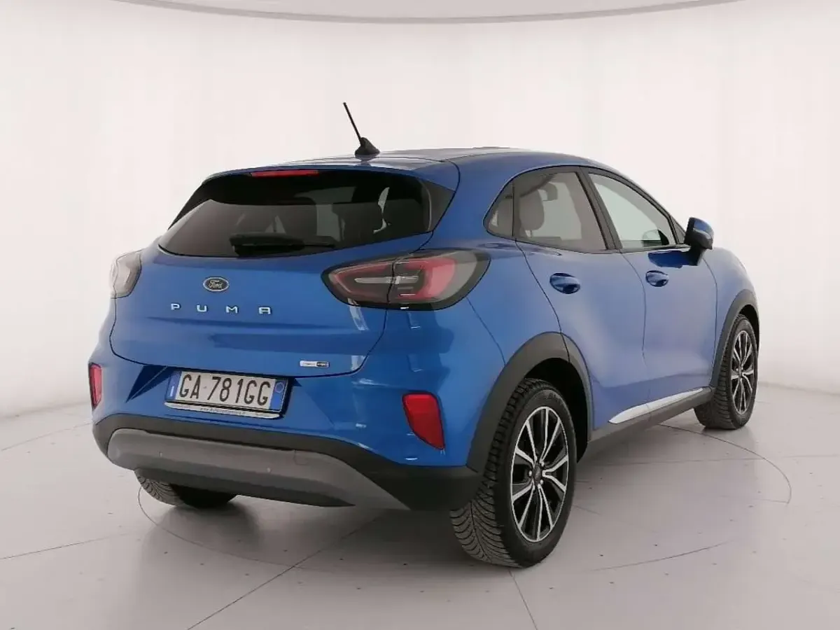 Usata Ford Puma Titanium S 125 CV (91 kW) 2020 Blu SUV