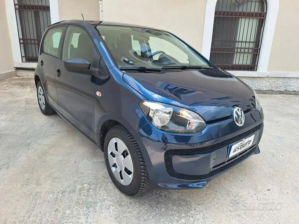 Usata VW up! 60 CV (44 kW) 2014 Blu Utilitaria