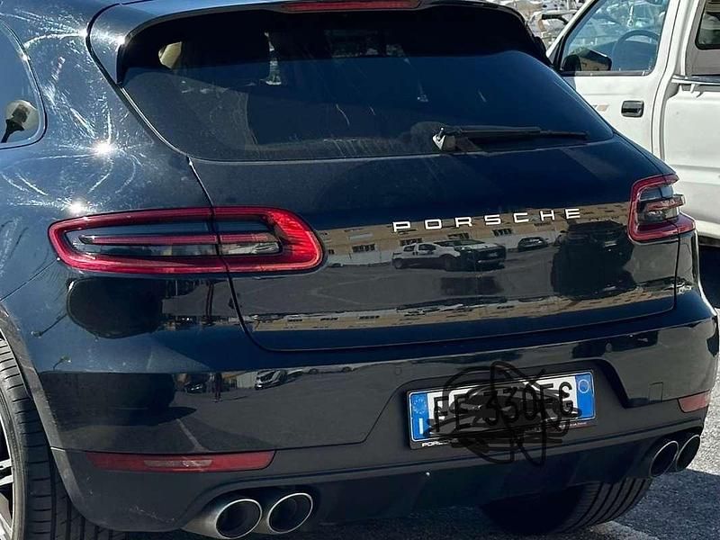 Usata Porsche Macan 250 CV (183 kW) 2016 Nero SUV