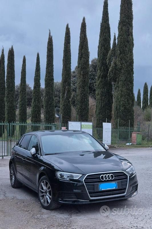 Usata Audi A3 Ambiente 116 CV (85 kW) 2017 Nero Berlina