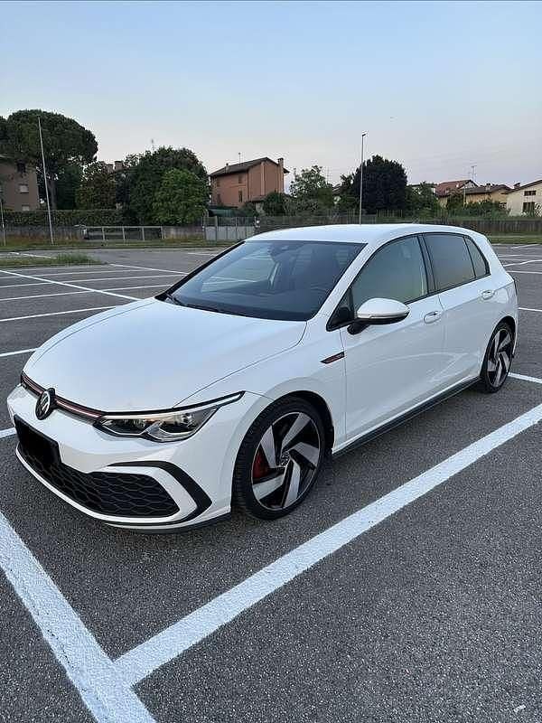 Usata VW Golf GTI 245 CV (180 kW) 2021 Bianco Berlina