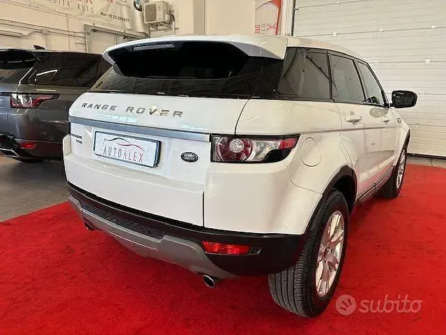 Usata Land Rover Range Rover evoque Pure 190 CV (139 kW) 2013 Bianco SUV