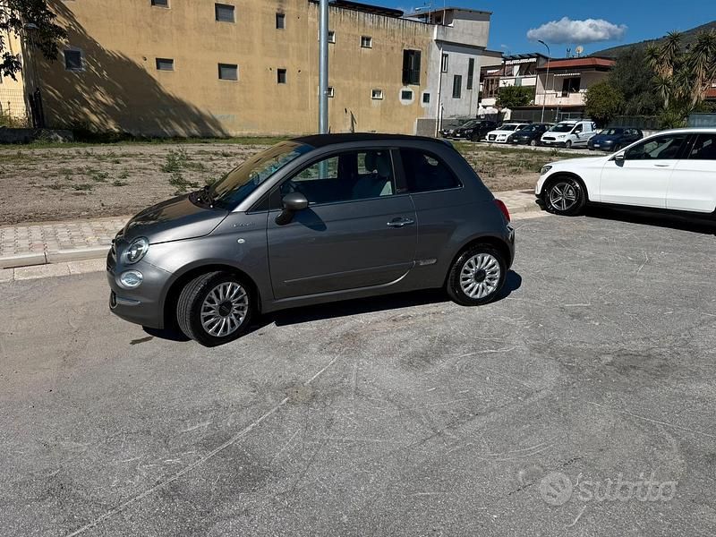 Grigio Usata 2022 Fiat 500C Cabrio | 12.800 € (Ottimo prezzo) - Immagine 1/4