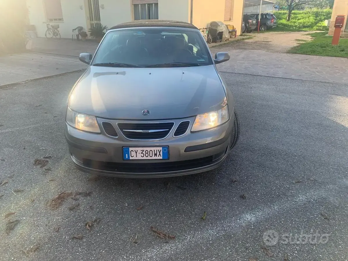 Usata Saab 9-3 210 CV (154 kW) 2005 Grigio Cabrio